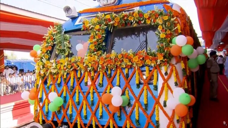 La India estrena un tren de hidrógeno como piloto para descarbonizar su red ferroviaria