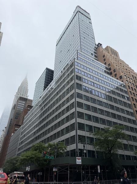 Imagen del edificio afectado.