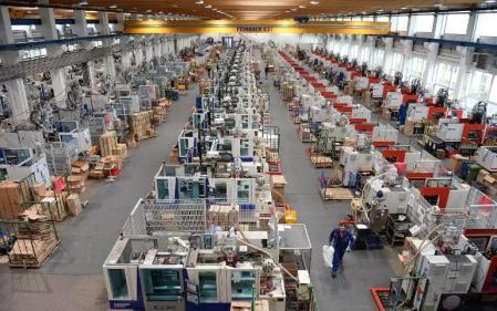 Imagen del interior de la fábrica en 2013 
