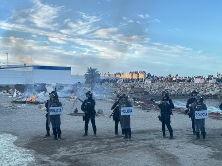 Crece la tensión en Ceuta