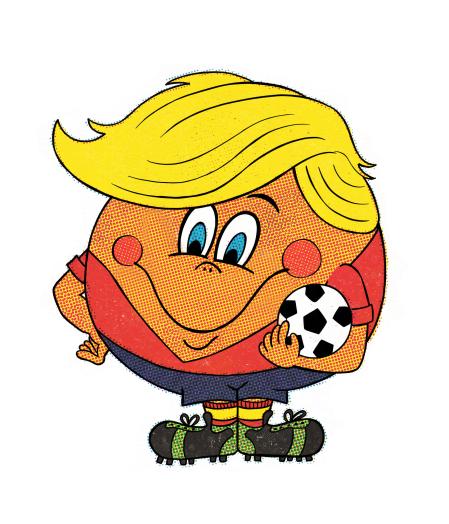 Cuando Trump quiso ser Naranjito