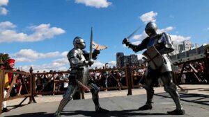Moscú (Rusia) revive la Edad Media con el Torneo de Caballeros de San Jorge