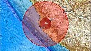 Un terremoto de magnitud 7,2 sacude la región andina de Ayacucho, en el sur de Perú