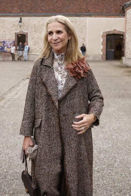 La infanta Elena, junto a Victoria de Marichalar e Irene Urdangarin, ha acompañado al rey Juan Carlos&nbsp;