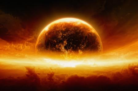 La oscuridad junto al foco