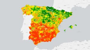 El mapa de rentas de España: el norte es más rico y el sur, más pobre