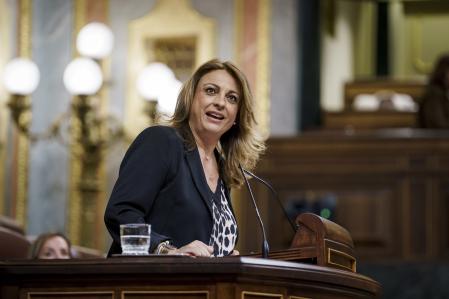 La portavoz de Coalición Canaria en el Congreso, Cristina Valido 