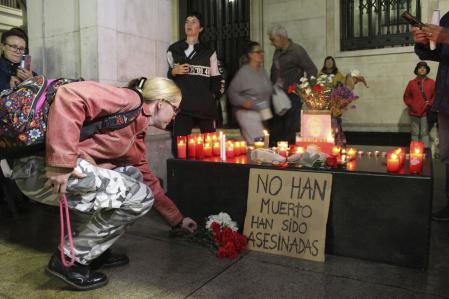 Altar en honor a Maricarmen en Santander