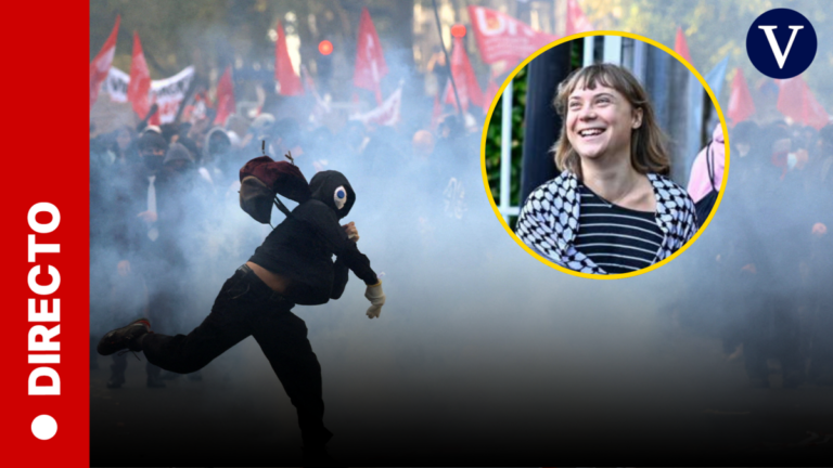 Protesta estudiantil en Francia